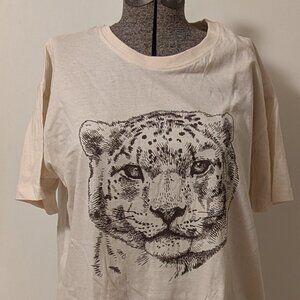 100% Cotton Women's Wildcat Short-sleeve T-shirt New Bought in Italy